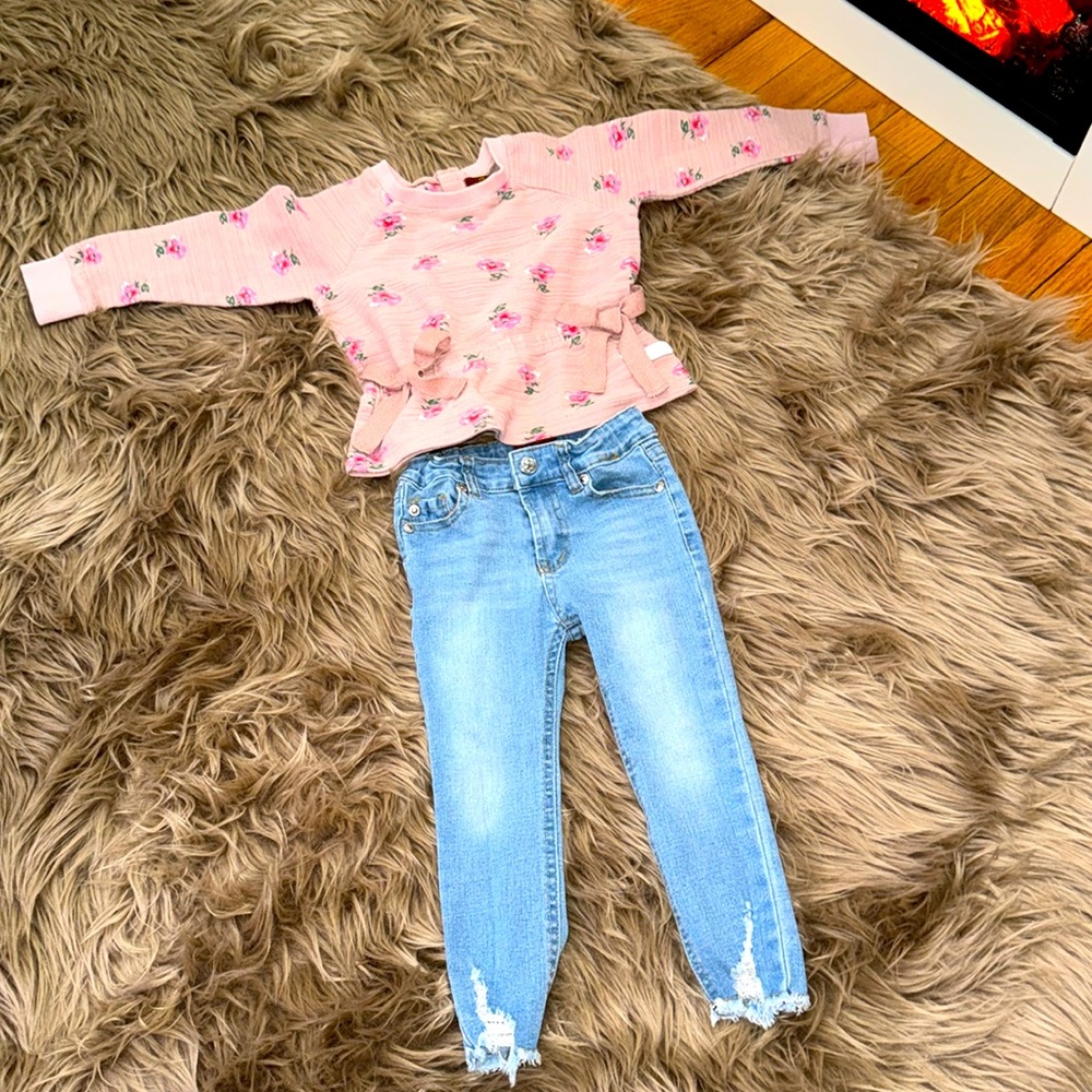 7 For All Mankind 2pc set - size 3T